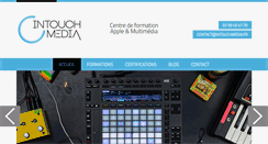 Desktop Screenshot of intouchmedia.fr