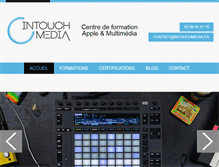 Tablet Screenshot of intouchmedia.fr